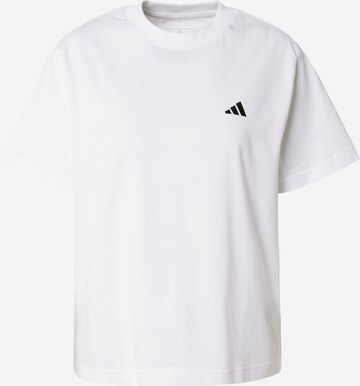 ADIDAS SPORTSWEAR Функционална тениска в бяло: отпред