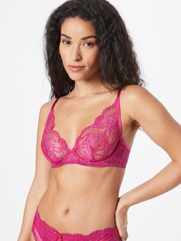 Hunkemöller Push-up Podprsenka 'Reeva' – pink: přední strana