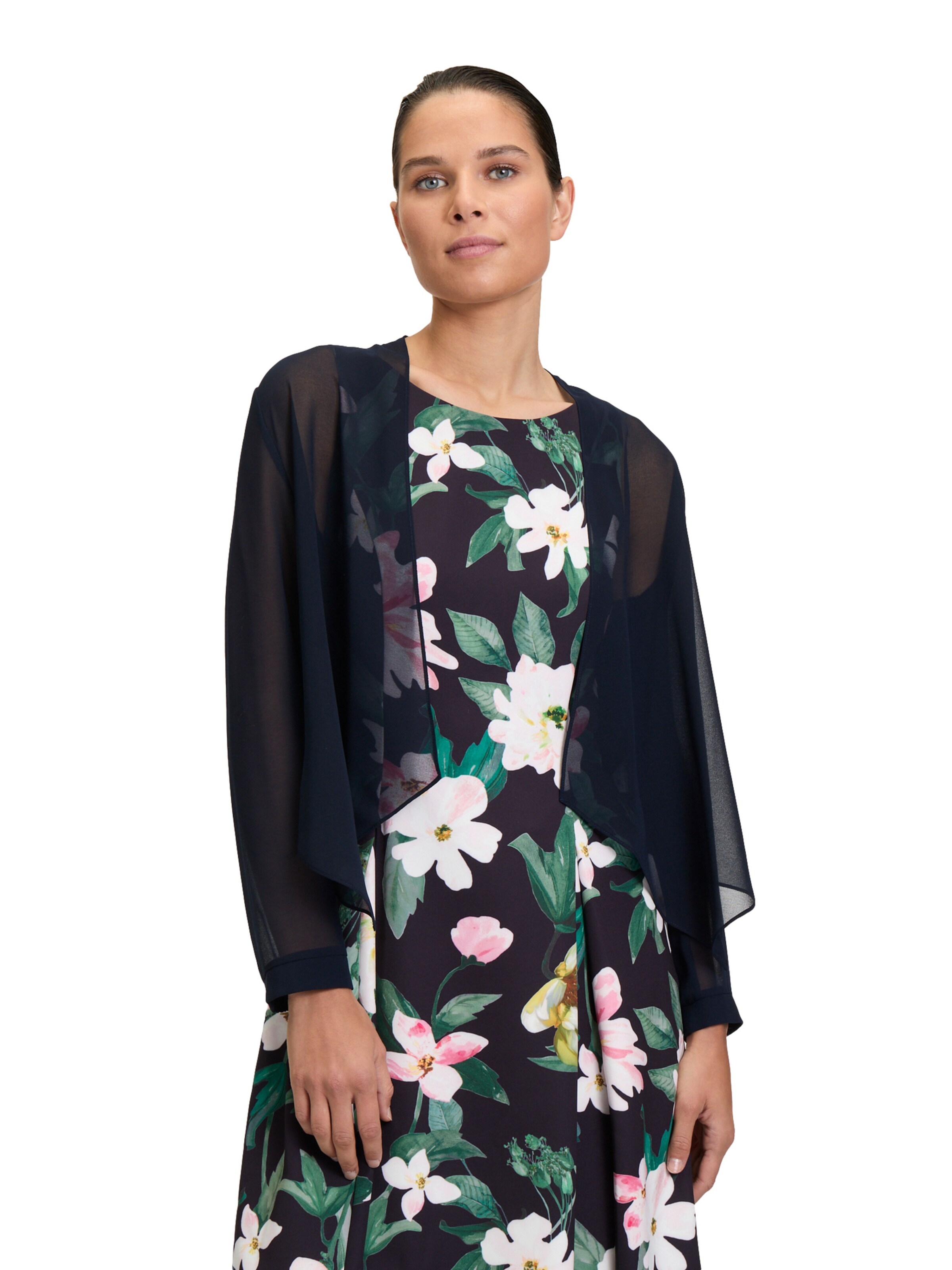 Vera Mont Bolero in Blauw: voorkant