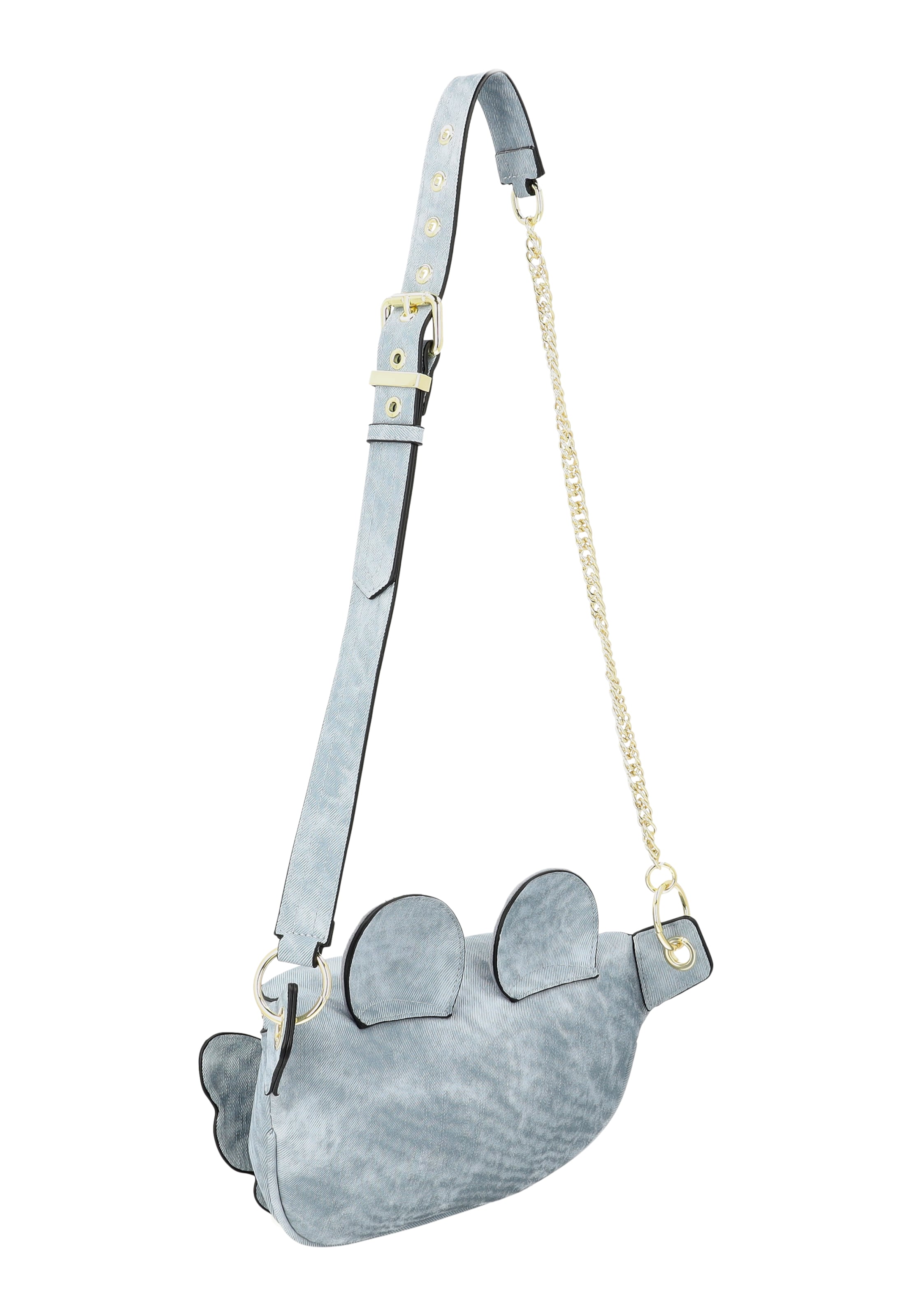 myMo Pop - Bolso de hombro 'Pop Eyerheme Fanny' en azul
