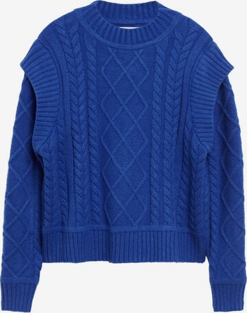 MANGO Pullover 'Bunny' in Blau: predná strana