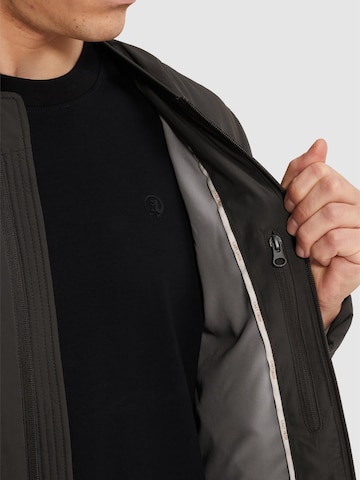 Giacca di mezza stagione 'Bomber jacket with zipper closure' di CAST IRON in grigio