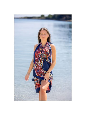 alberto cabale Strandjurk 'GIASMINA' in Blauw: voorkant