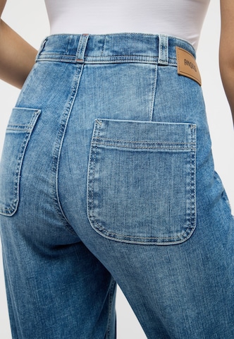 Angels Loosefit Stretch Jeans Culotte 'Linn' in Blau