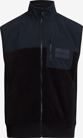 Calvin Klein Jeans Bodywarmer in Zwart: voorkant