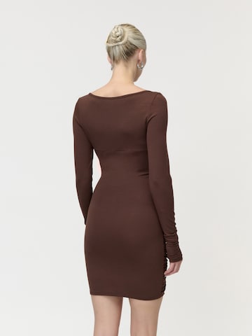 LeGer by Lena Gercke Jurk 'Kiki' in Bruin