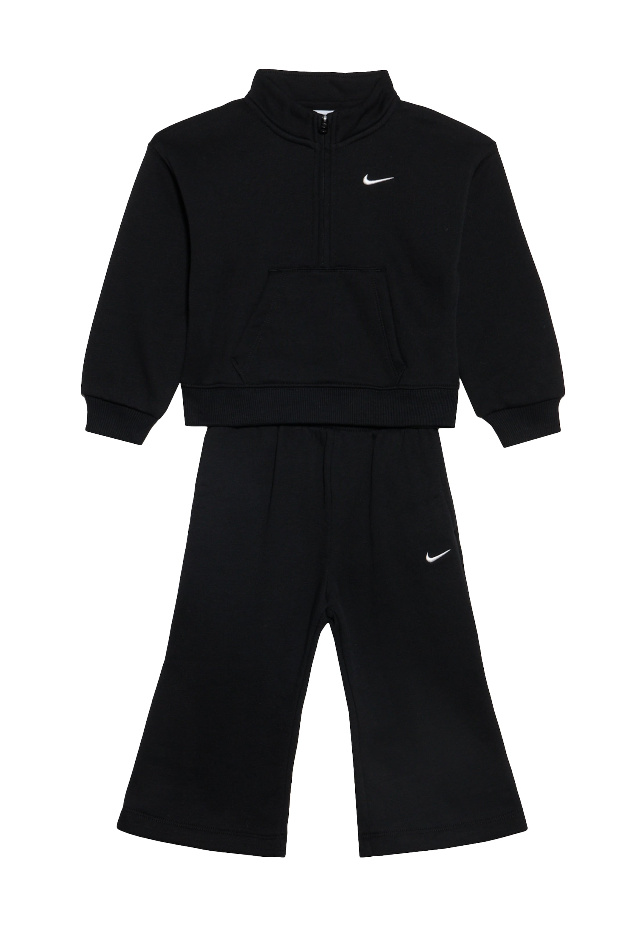 Nike Sportswear Joggingpak in Zwart: voorkant