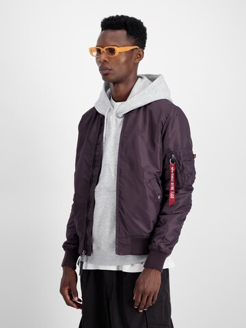 ALPHA INDUSTRIES Átmeneti dzseki 'MA-1 TT' - lila