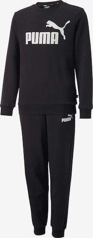 PUMA Sweat suit in Black: front