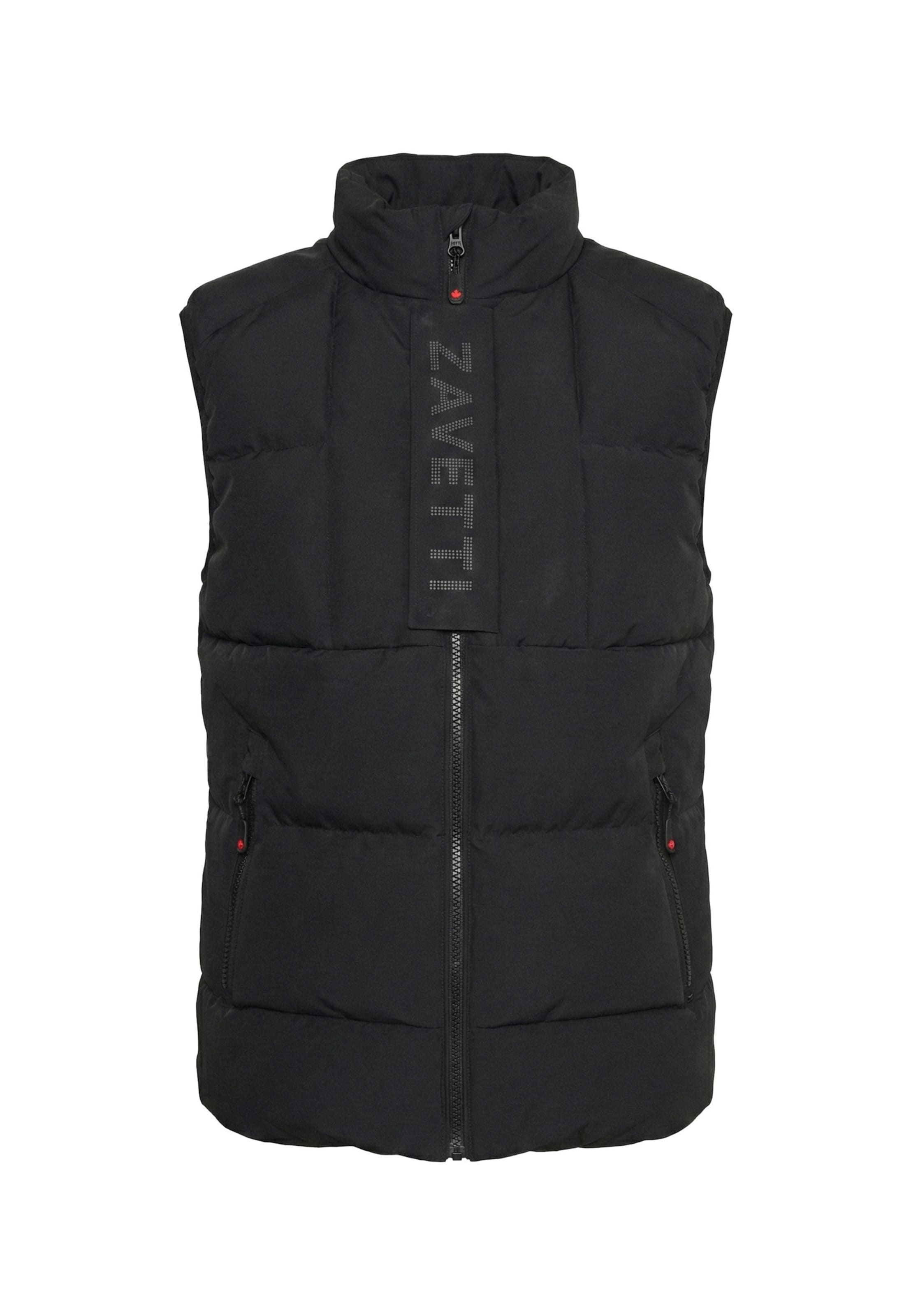 Zavetti Canada - Chaleco 'Bennaro' en negro: frente
