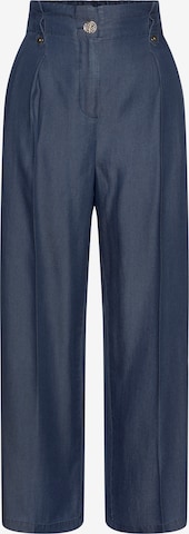 LASCANA Élére vasalt nadrágok - kék: elől