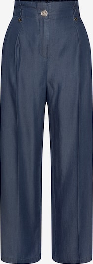 LASCANA Pleat-Front Pants in Navy, Item view