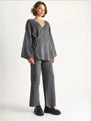 Bianco Lucci Pantsuit in Grey