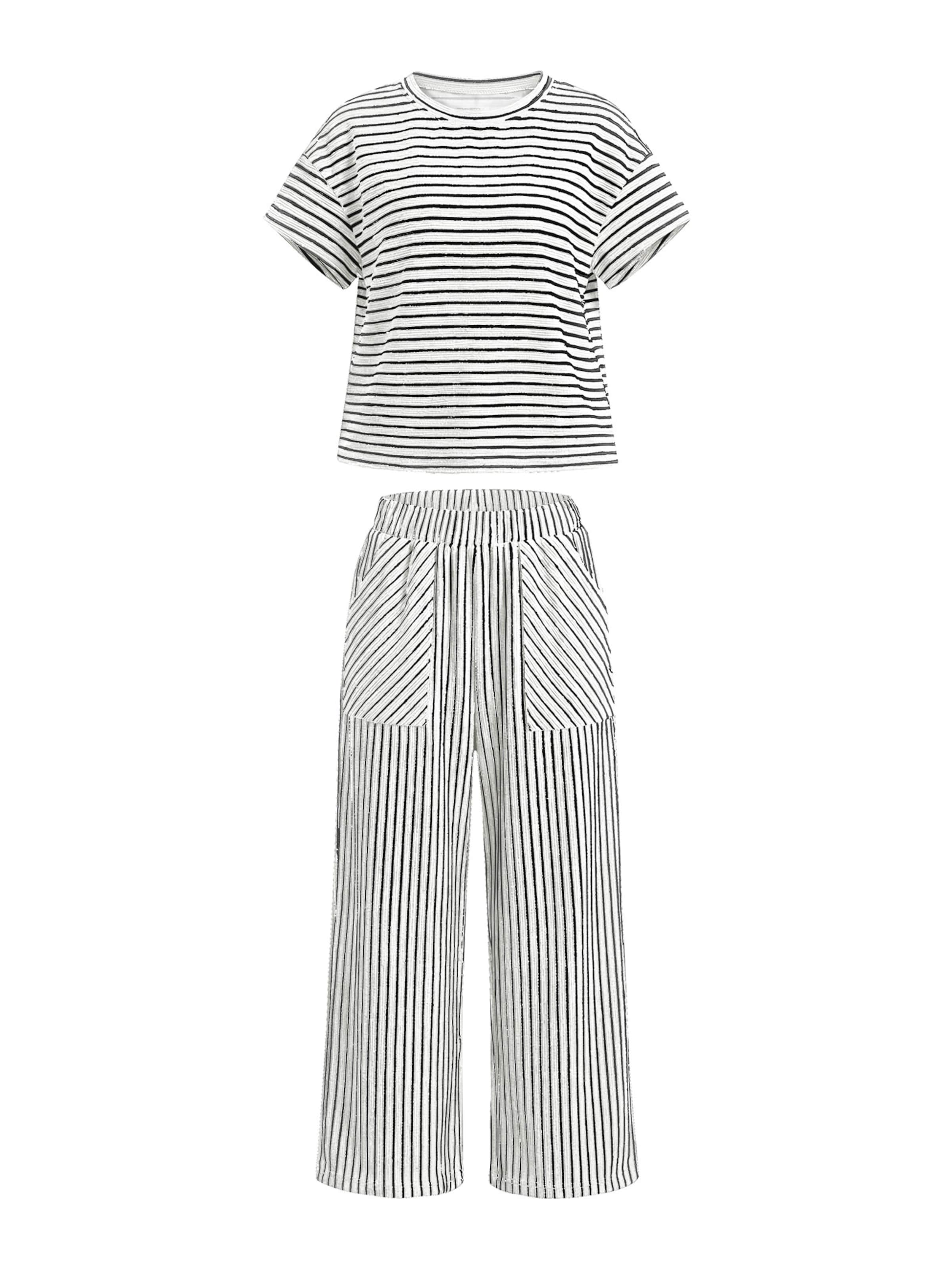 Imily Bela Nohavicový kostým - Biela: predná strana