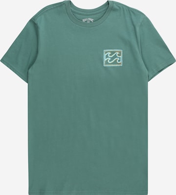 BILLABONG Funkcionalna majica 'CRAYON WAVE' | zelena barva: sprednja stran