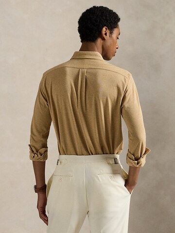 Polo Ralph Lauren Средняя посадка Рубашка в Бежевый