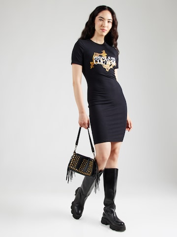 Versace Jeans Couture Obleka | črna barva: sprednja stran