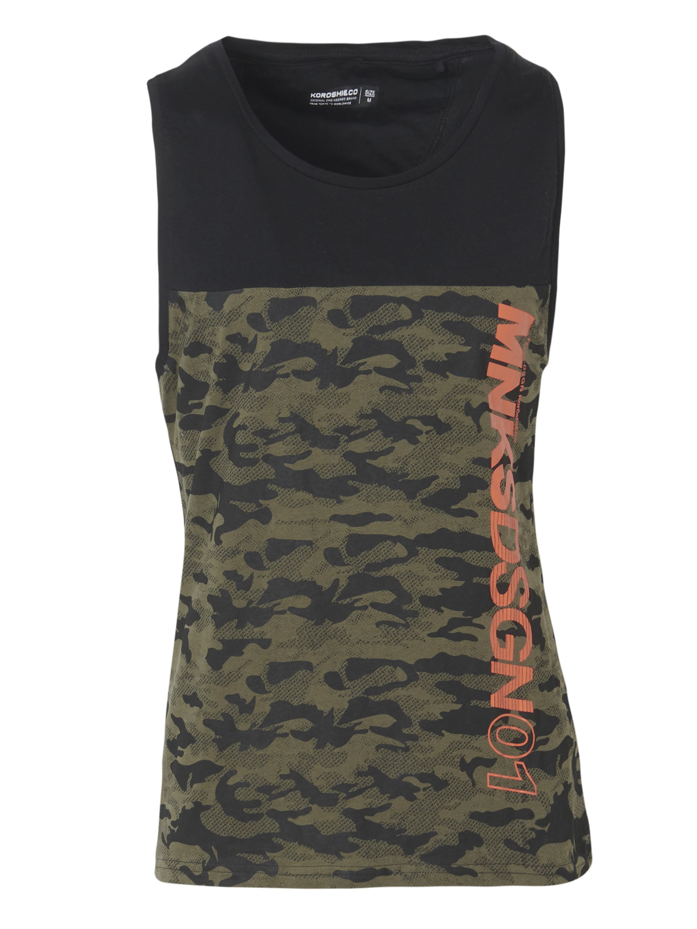 KOROSHI Футболка в Зеленый: спереди