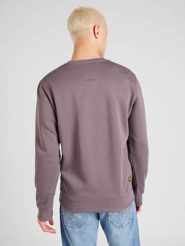G-Star RAW Sweatshirt 'Premium core' i brun