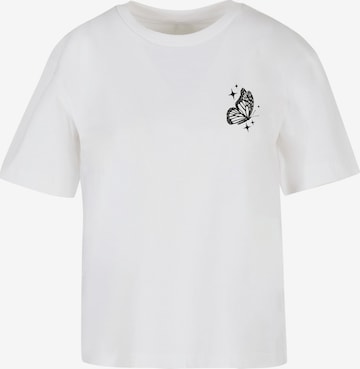 Maglietta 'Wildest Dreams' di Miss Tee in bianco: frontale