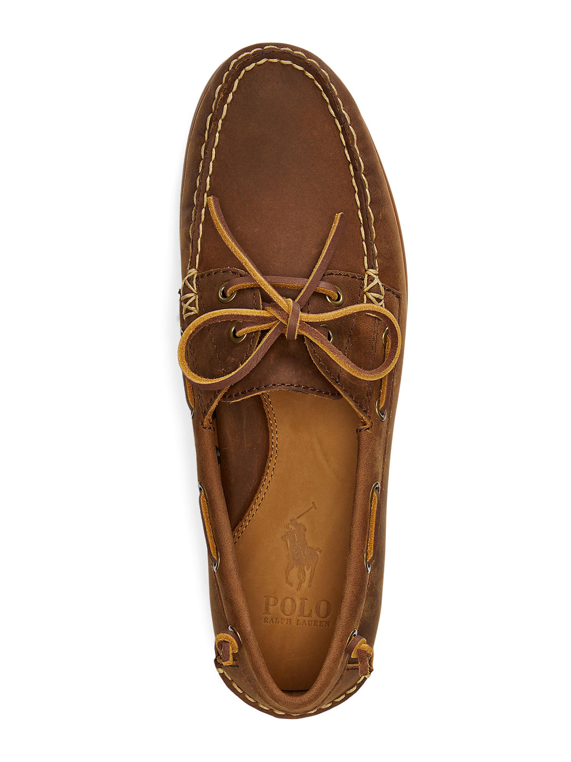 Polo Ralph Lauren Μοκασίνι 'MERTON' σε καφέ