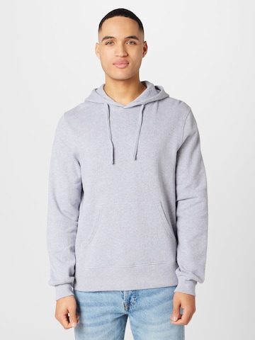 MELAWEAR Sweatshirt 'TICAN' in Grijs: voorkant