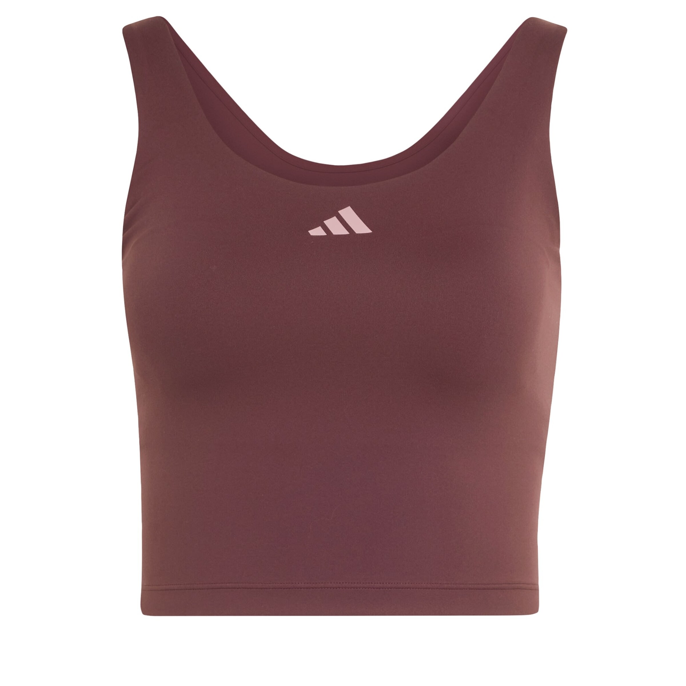 ADIDAS PERFORMANCE - Top deportivo 'Studio All Me' en rojo: frente