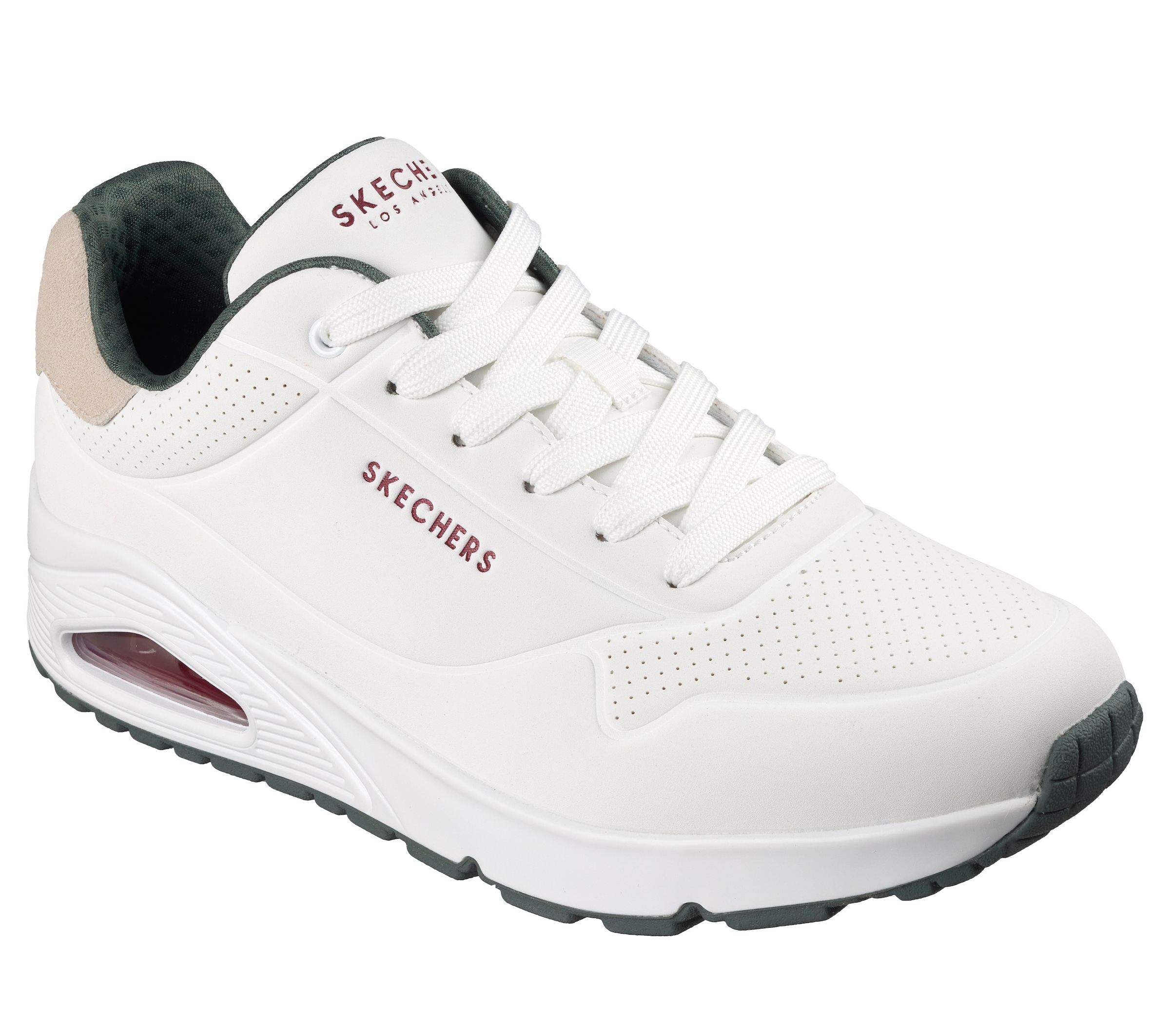 SKECHERS Platform trainers 'Uno - Suited On Air' in White