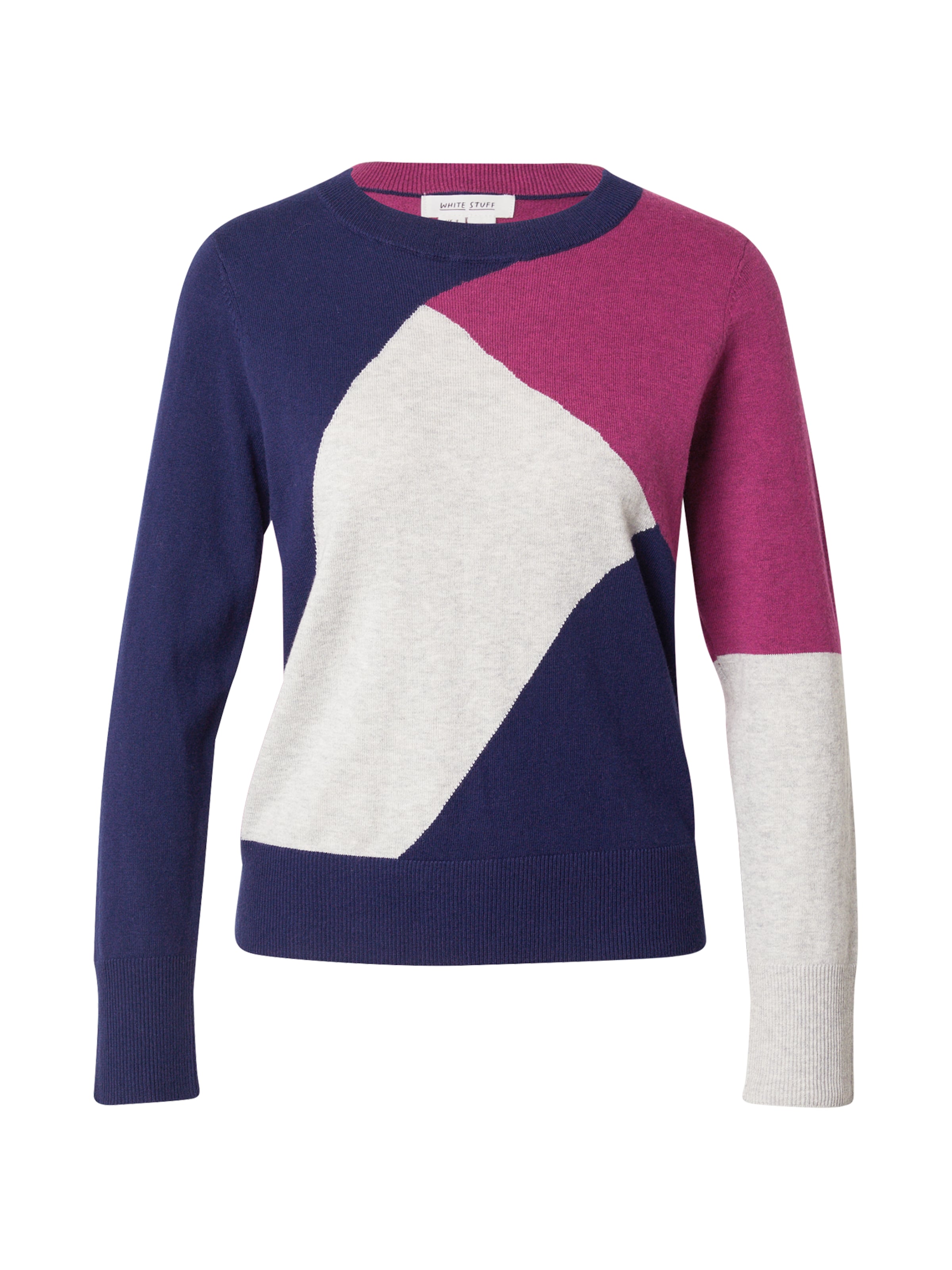 Pull-over &#x27;KATIE&#x27; WHITE STUFF en bleu : devant