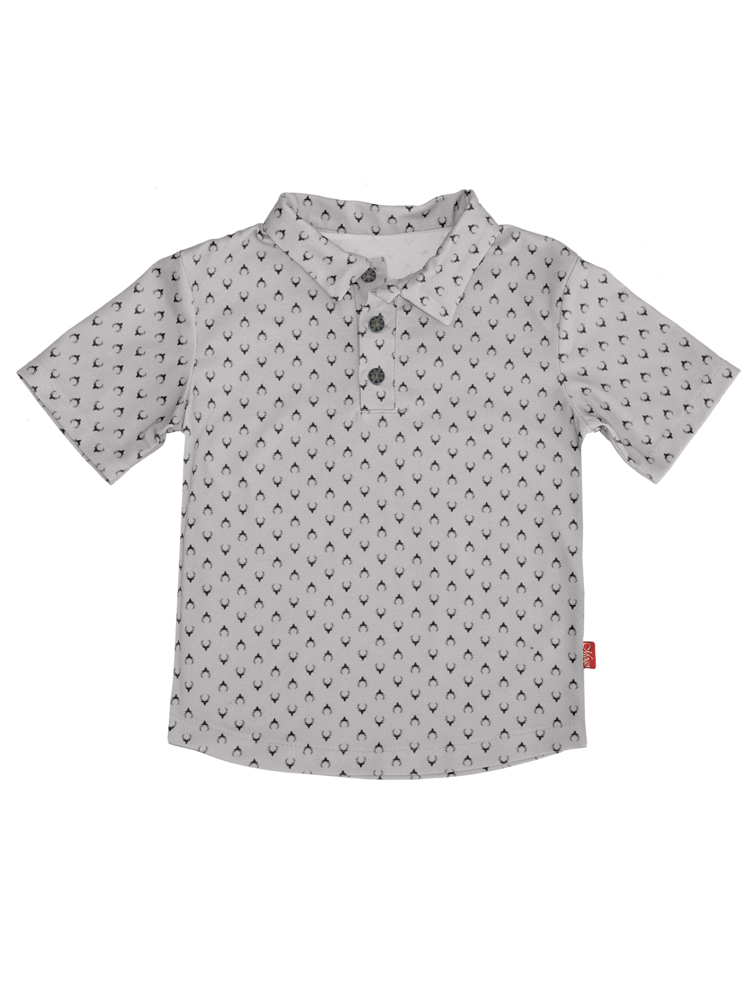 Mogo Shirt 'Castor'‌‌‌‌‌‌‌‌‌ in Grau: Vorderseite