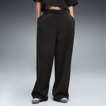 PUMA Wide leg Trousers 'Essentials' in Black: front