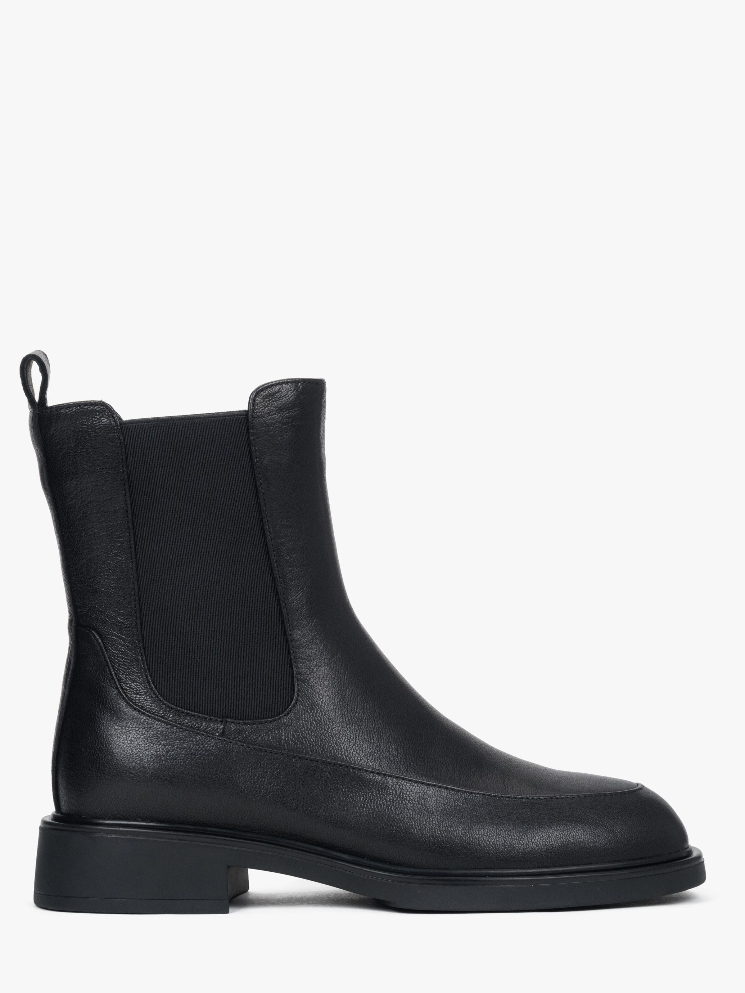 Boots chelsea '5846-3-2925' di Estro in nero: frontale