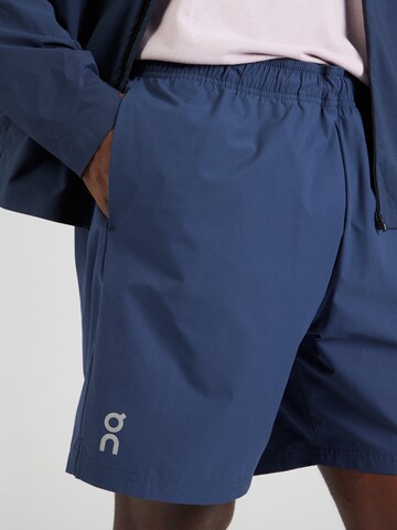 Loosefit Pantalon de sport On en bleu