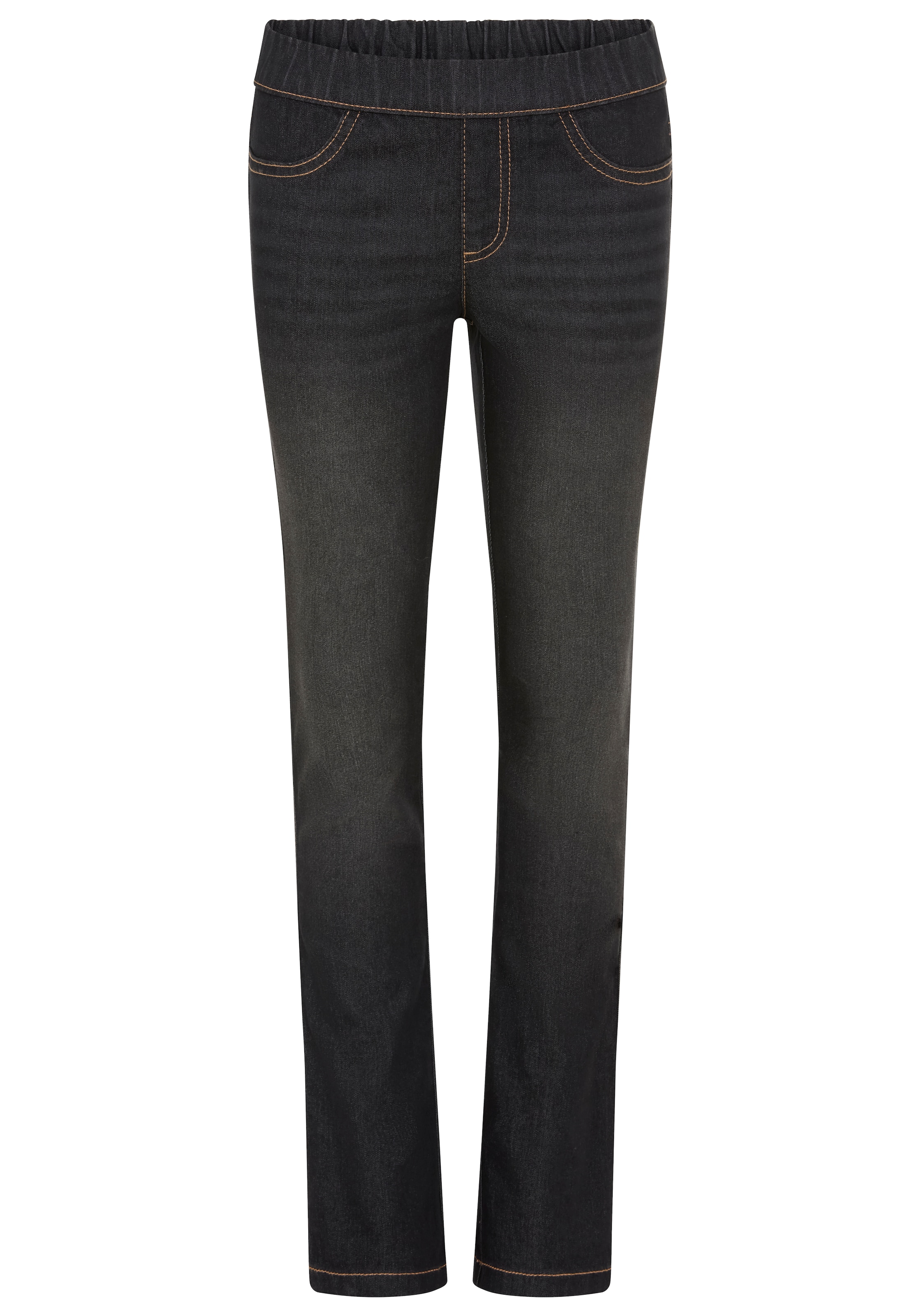 H.I.S EM Jeans in Black: front