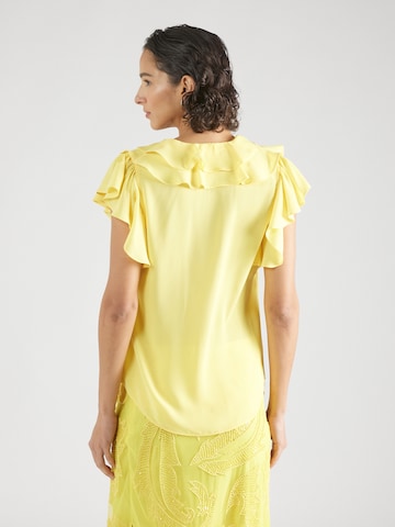 Chemisier Lauren Ralph Lauren en jaune