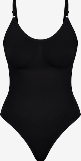 Smilodox String Bodysuit Nysa Seamless in S in schwarz, Produktansicht