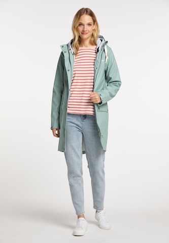 Manteau fonctionnel Schmuddelwedda en vert