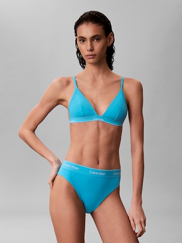Calvin Klein Swimwear Regular Bikini bottom in Blue