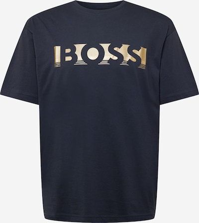 BOSS Green Majica u mornarsko plava / brokat, Pregled proizvoda