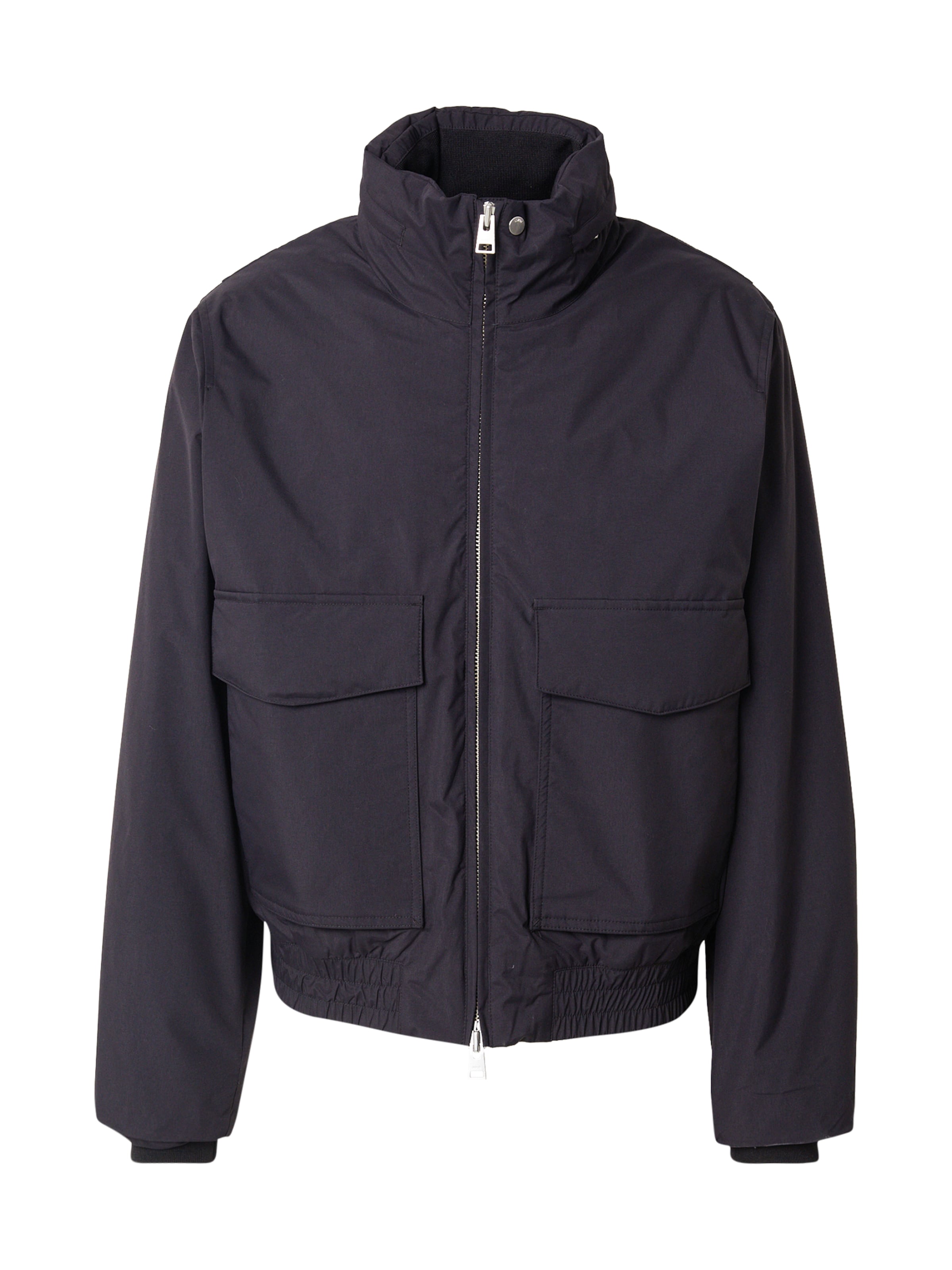 NORSE PROJECTS Зимно яке в черно: отпред