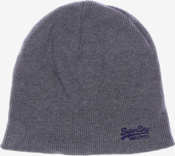 Superdry Hat & Cap in One size in Grey: front
