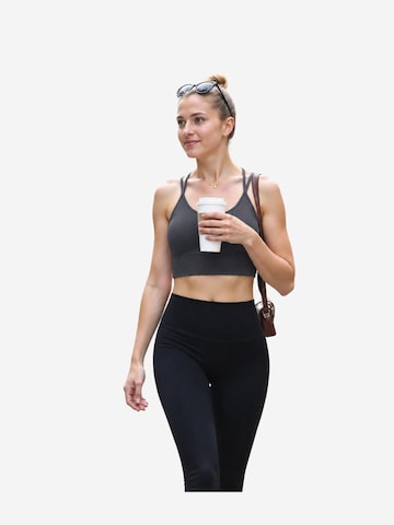 AOTTORI Bralette Sports Bra in Grey