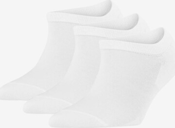 Chaussettes de sport FALKE en blanc : devant