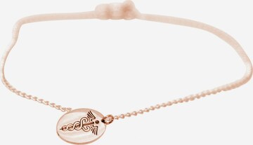 Gemshine Bracelet 'Caduceus Hermesstab' in Pink