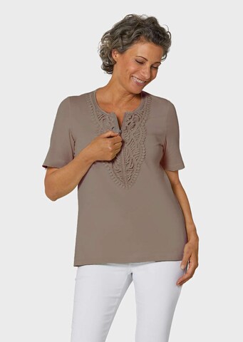 T-shirt Goldner en beige : devant