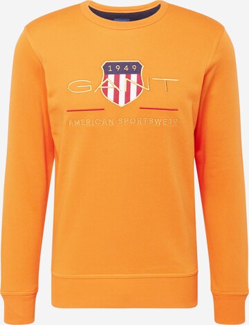 GANT Sweatshirt in Orange: front