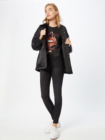 Skinny Jeggings 'Wauw' di ONLY in nero