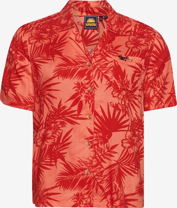 Superdry Shirt in Rood: voorkant