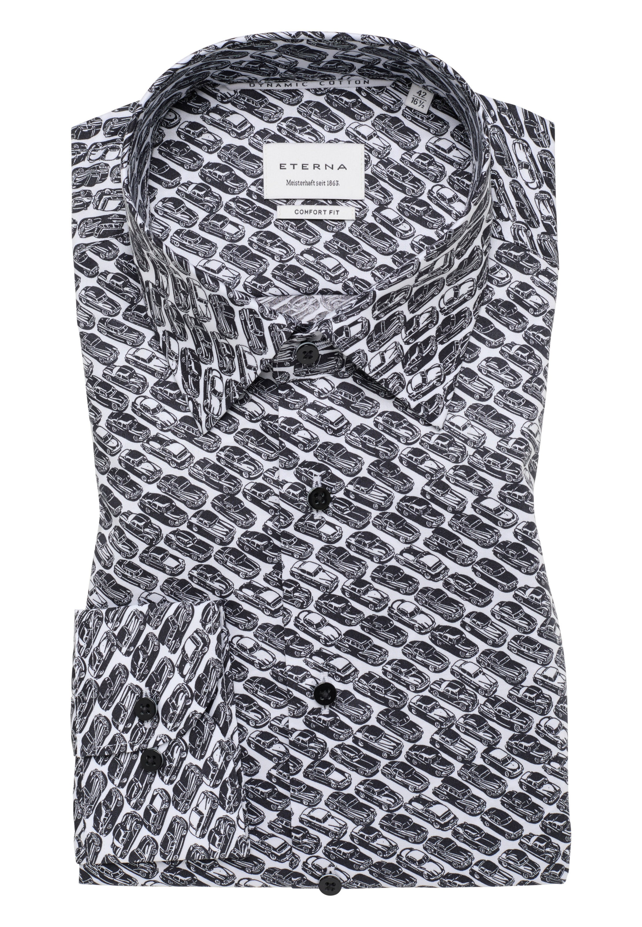 ETERNA Comfort fit Zakelijk overhemd in Wit