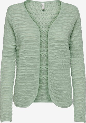 Cardigan 'CRYSTAL' ONLY en vert : devant